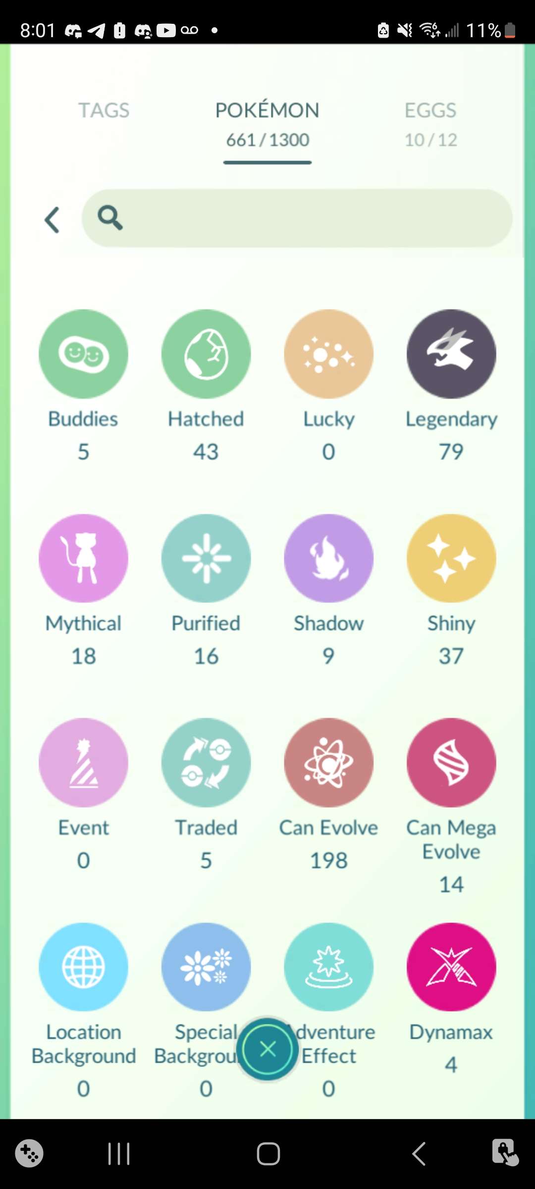 2019 Pokemon GO Account